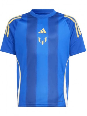 Pitch 2 street Messi fans version training jersey soccers uniform men's blue sportswear football shirt 2024-2025